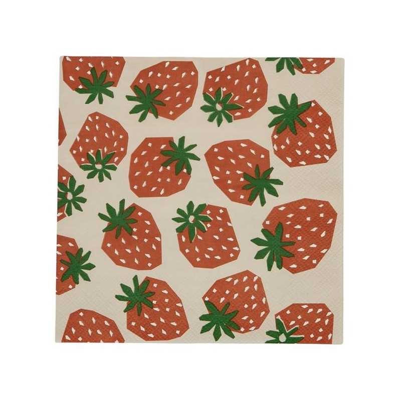 assemble Strawbs Luncheon Napkins