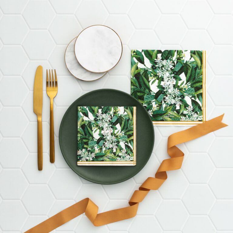 Manor Road Summer Oasis Luncheon Napkins