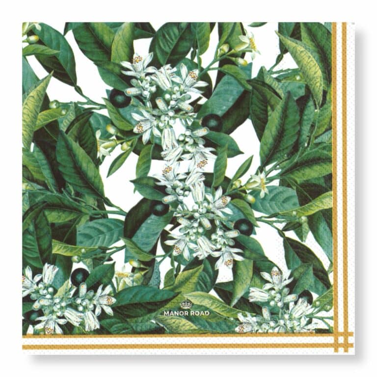 Manor Road Summer Oasis Luncheon Napkins