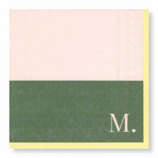 Manor Road Summer Sunset Luncheon Napkins