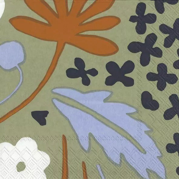Marimekko Suvi Green Luncheon Napkins
