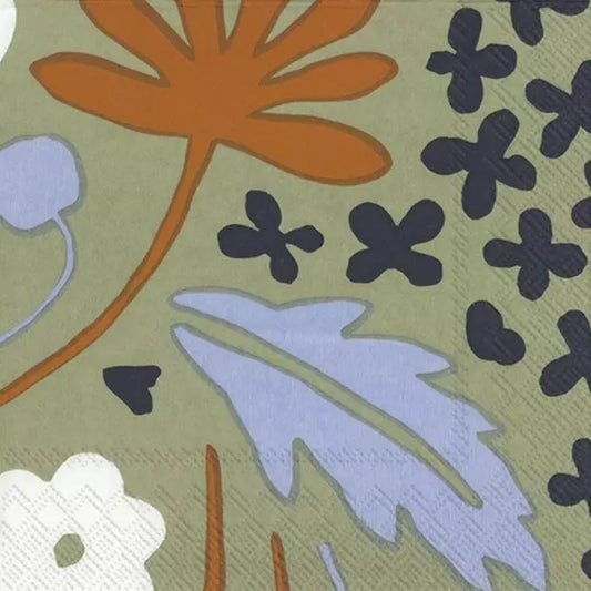 Marimekko Suvi Green Luncheon Napkins