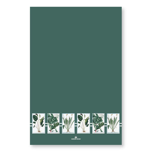 Manor Road Verde Microfiber Tea Towel