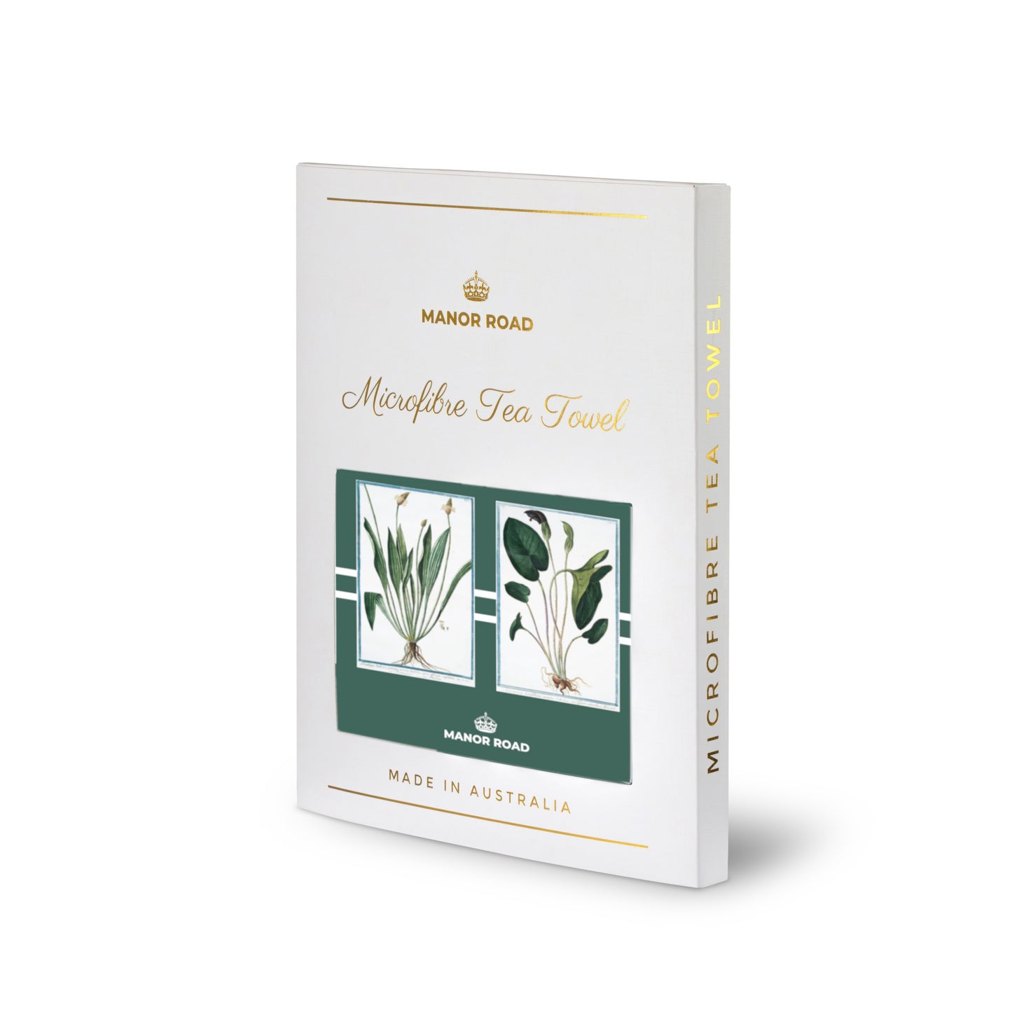 Manor Road Verde Microfiber Tea Towel