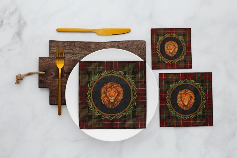 Manor Road The Manor Dinner Napkins