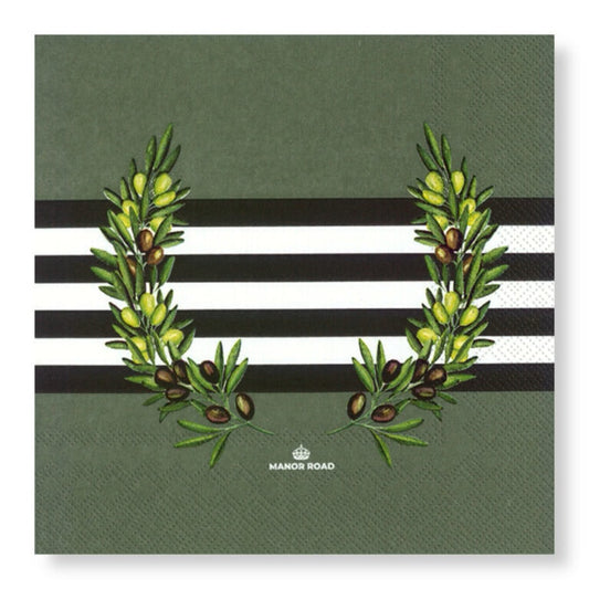 Manor Road The Olive Dinner Napkins