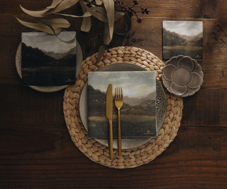 Manor Road The Landscape Dinner Napkins