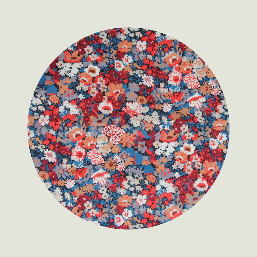 Little Acorn Thorpe Navy Rust Liberty Hankie