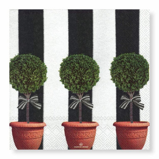 Manor Road Topiary Cocktail Napkins