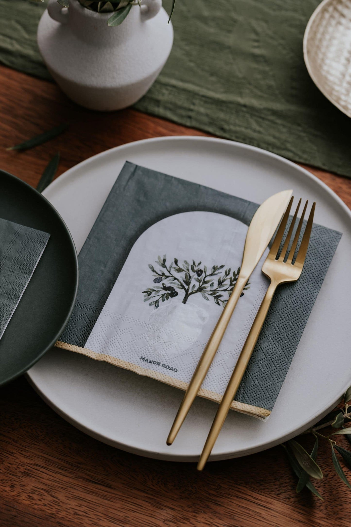 Manor Road Tuscany Cocktail Napkins