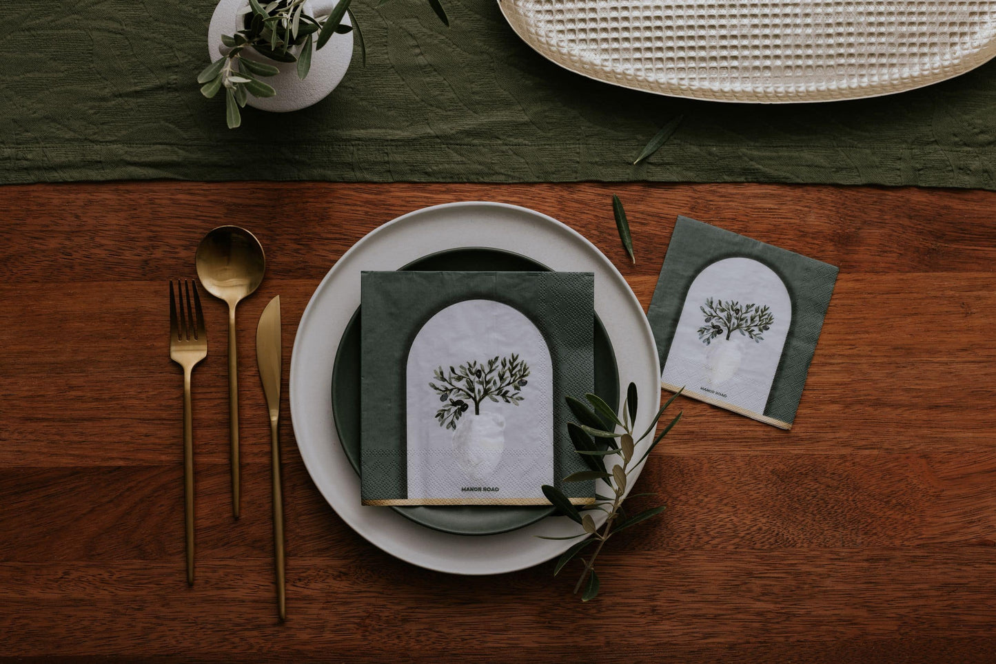 Manor Road Tuscany Cocktail Napkins