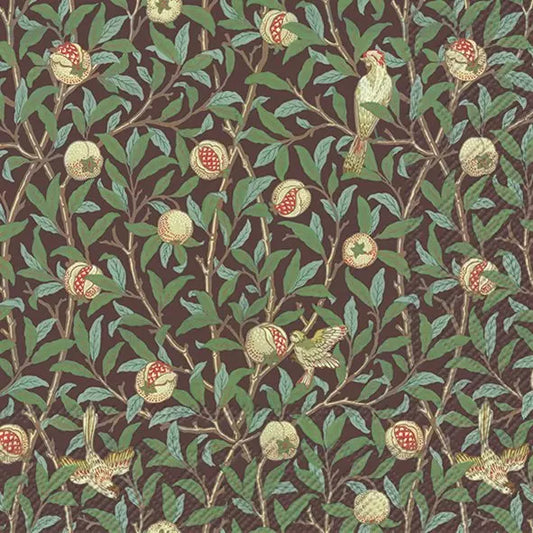 V&A Morris & Co Bird and Pomegranate Luncheon Napkins