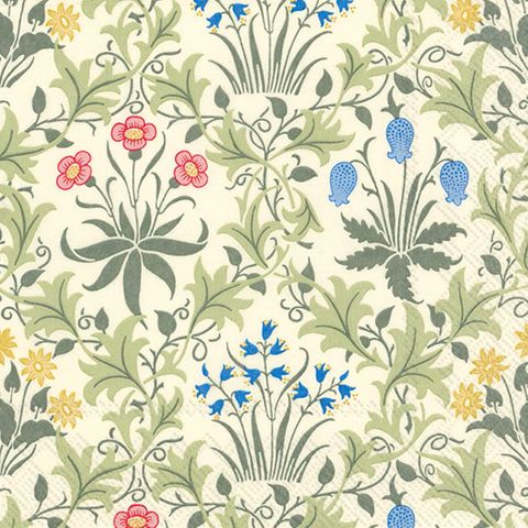 V&A Morris & Co Celandine Luncheon Napkins