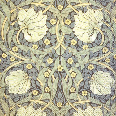 V&A Morris & Co Pimpernel Luncheon Napkins