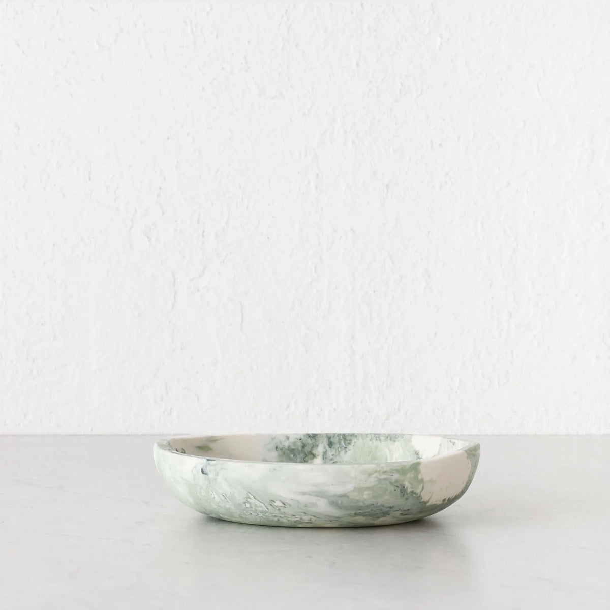 assemble Wesley Resin Pebble Bowl Sage