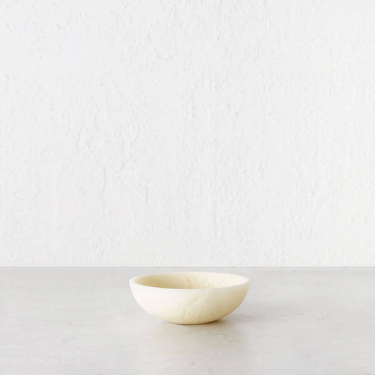 assemble Wesley Resin Bowl Small Ivory