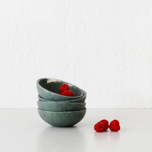 assemble Wesley Resin Bowl Small Olive