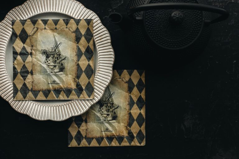 Manor Road Wonderland Cocktail Napkins