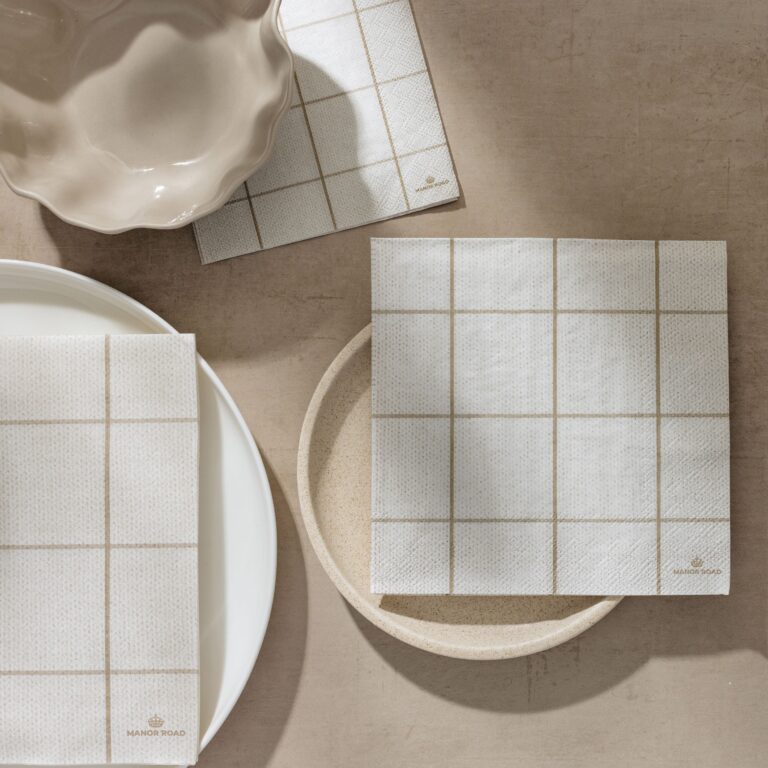 Manor Road Woodland Weave Cocktail Napkins