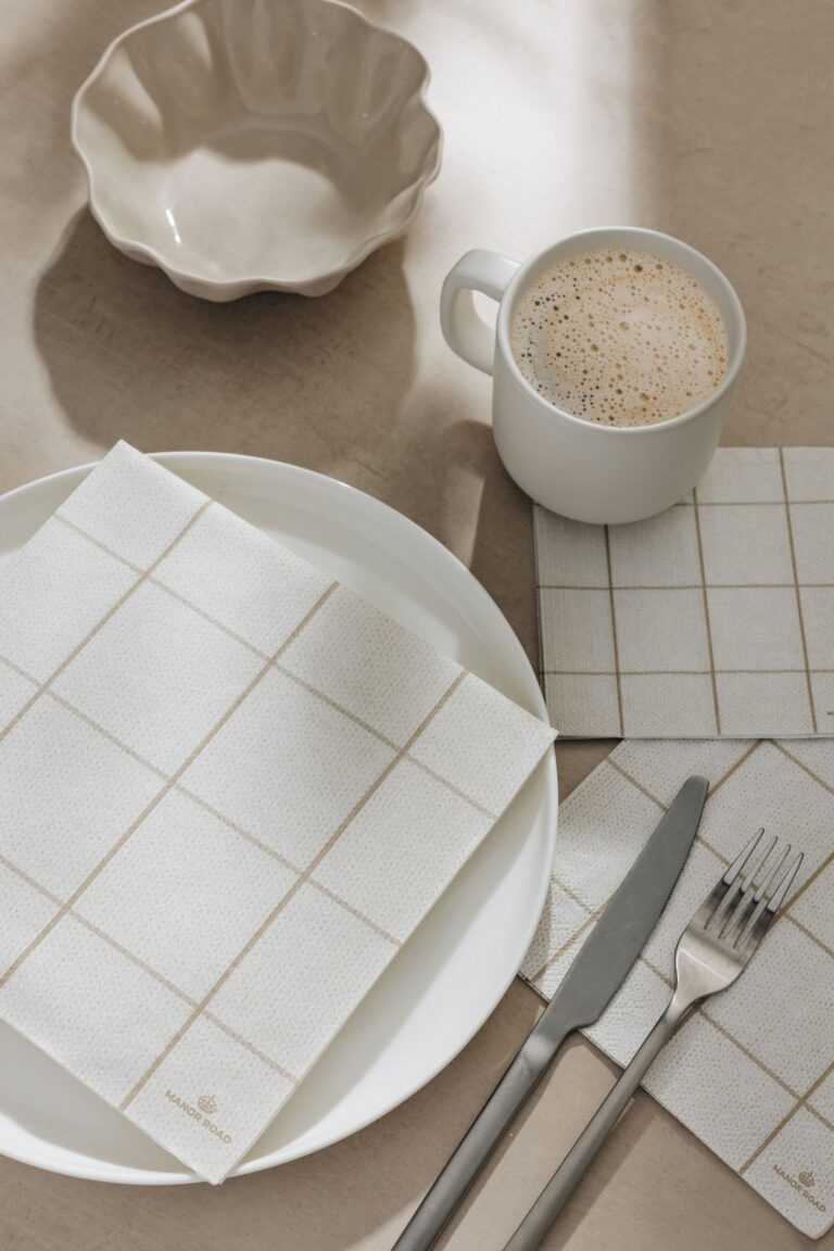 Manor Road Woodland Weave Dinner Napkins