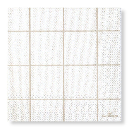 Manor Road Woodland Weave Dinner Napkins
