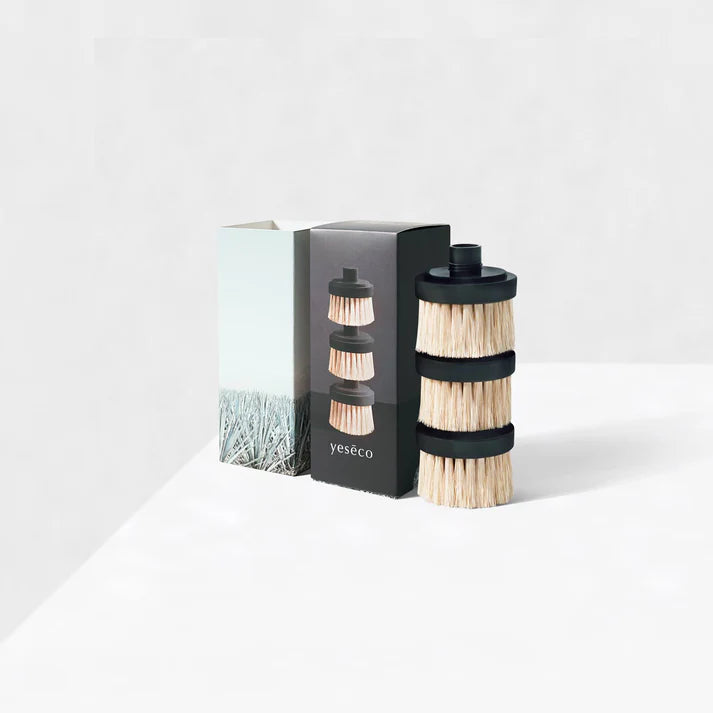 yeseco V1 Brush Heads 3pk Black