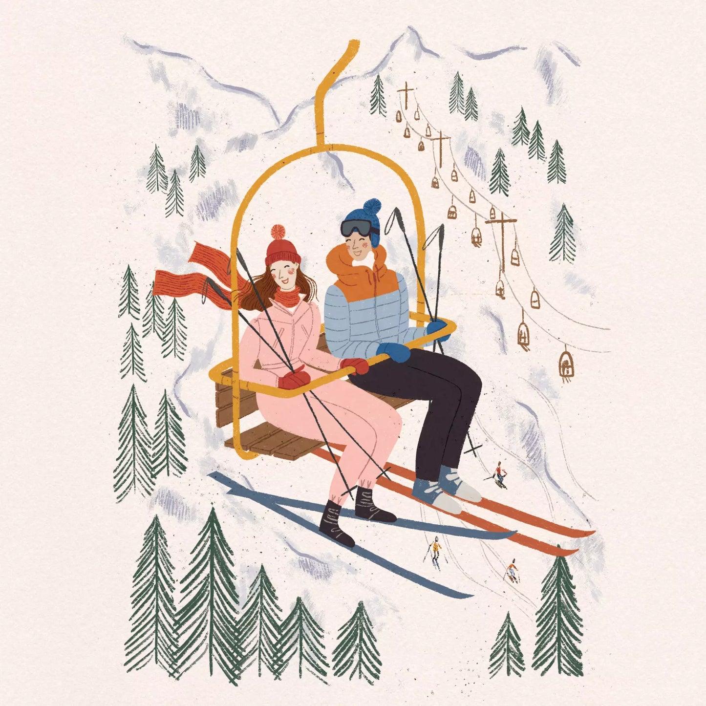 Zermatt Luncheon Napkins