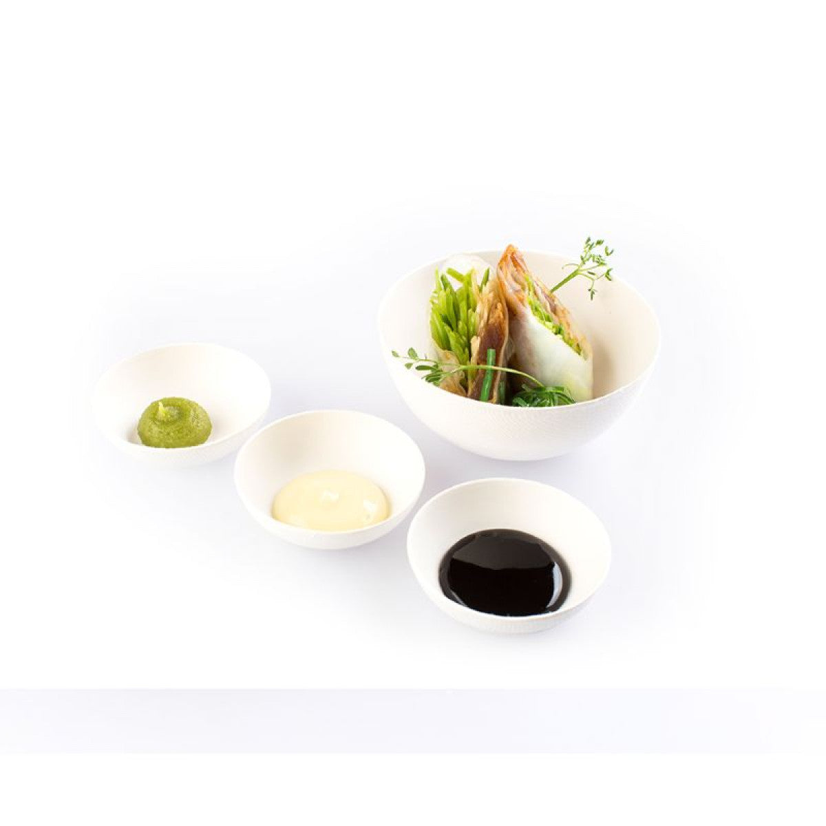 Bagastro Round Shallow Bowl 150ml 40pk