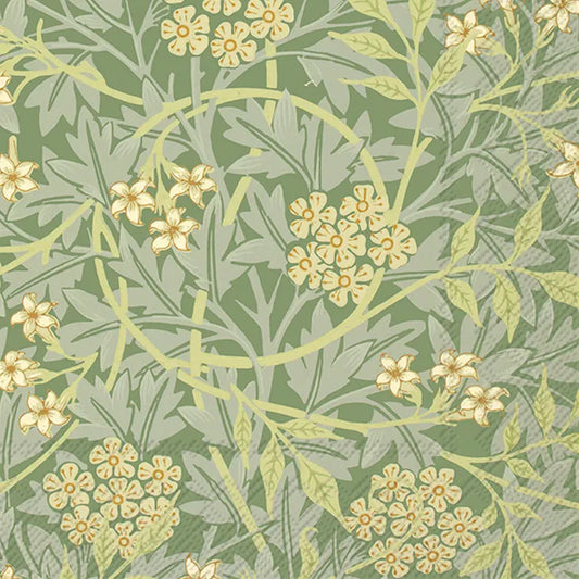 V&A Morris & Co Jasmine Luncheon Napkins