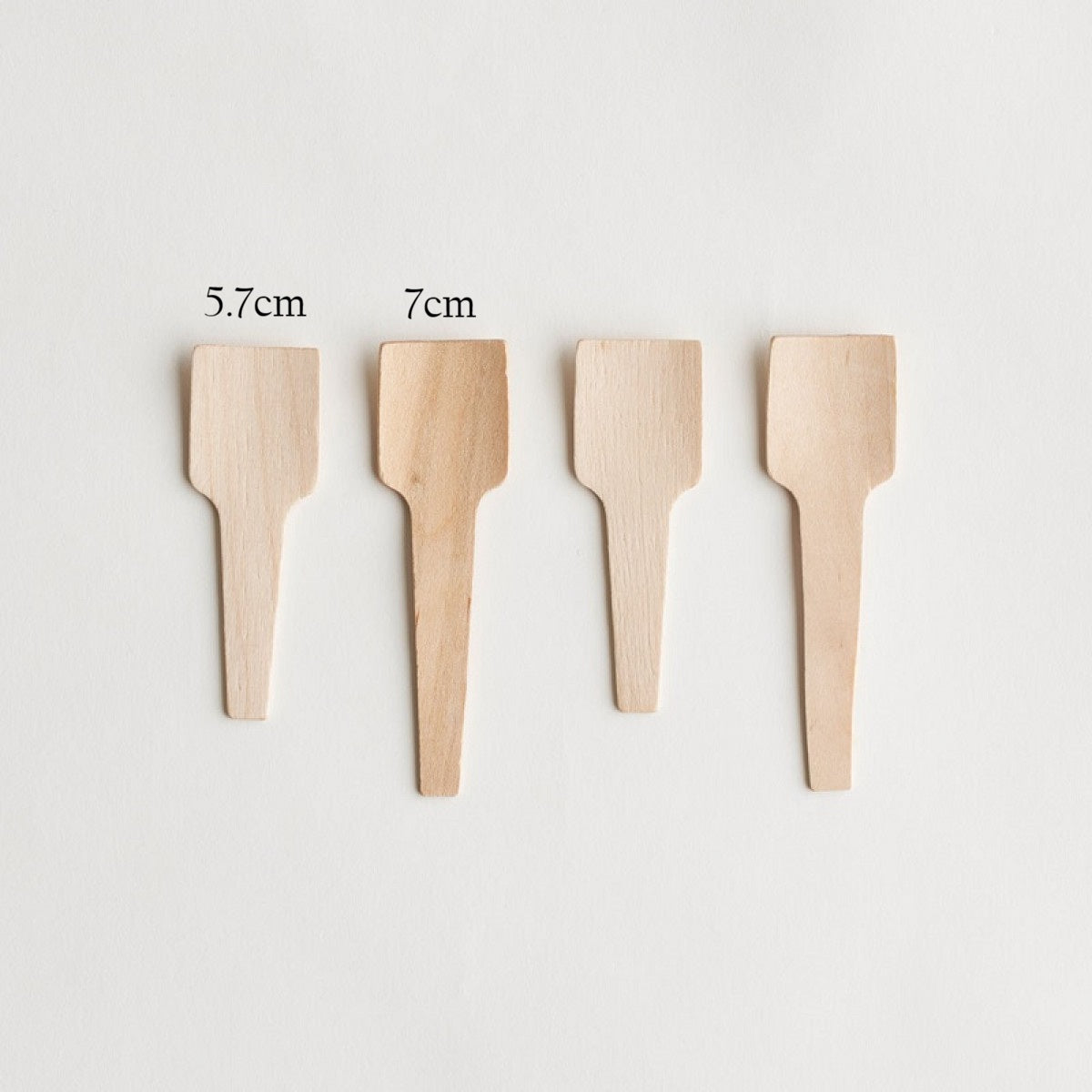 Green Bean Birchwood Gelato Tasting Spoon 5.7cm 100pk