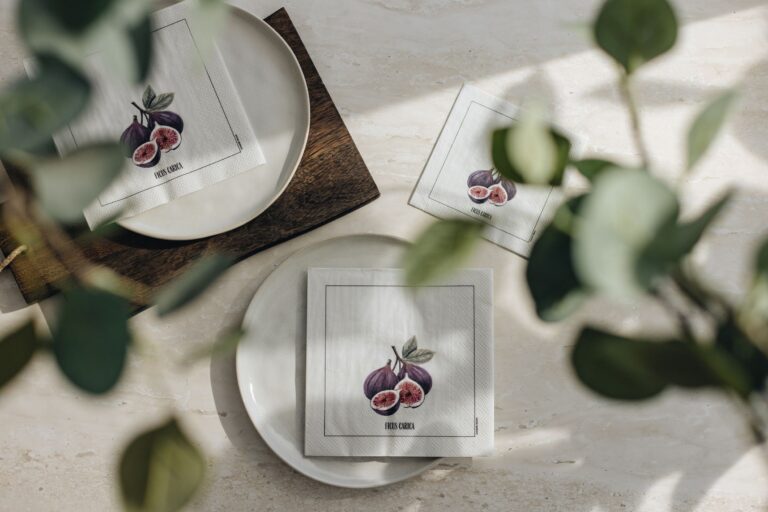 Manor Road Ficus Luncheon Napkins